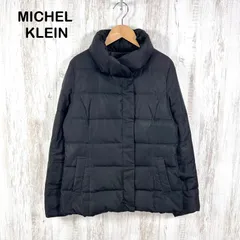 MICHEL KLEIN ミッシェルクラン フェザー ダウンジャケット ブラックのサムネイル