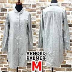 ARNOLD PALMER アーノルドパーマー　レディース/婦人　長袖チュニック　グレー系　サイズ：2　着丈約92㎝　USED現状品　NMO7-016-08のサムネイル