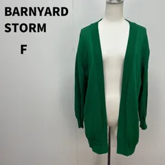 BARNYARDSTORM カーディガン F グリーン 緑 レディース ゆるだぼ 羽織り 春夏【m199】のサムネイル