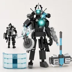 スキビディトイレ skibiditoilet　LEGOレゴ互換 ブロック　アップグレードタイタンカメラマン バズソー xzjhhpv#