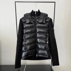 MONCLER★ハイブリッドダウンニット★ブラック★サイズS★美品のサムネイル