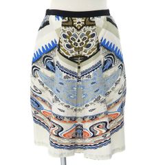 良品⭐️ETRO エトロ タイトスカート 総柄 スカーフ柄 ペイズリー柄 42 