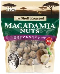 DELTA 殻付きロースト マカダミアナッツ 600g In Shell Roasted Macadamia Nuts 塩味 殻付きナッツ おつまみのサムネイル