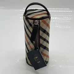 KO4467□DAKS ゴルフ ボールポーチ チェック 未使用タグ付きのサムネイル