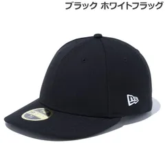 【新品B品】NEW ERA / ニューエラ キャップ ベースボールキャップ LP 59FIFTY ベーシック ブラック ホワイトフラッグ 7 1/4 (約57.7cm)のサムネイル
