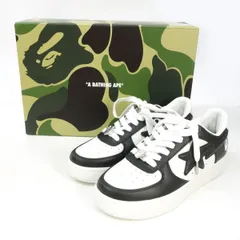 【未使用】A BATHING APE アベイシングエイプ ローカットスニーカー US6 24cm 箱有のサムネイル