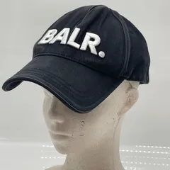 KO4476□BALR. ボーラー ロゴ刺繍 キャップ ブラック コットン フリーサイズのサムネイル