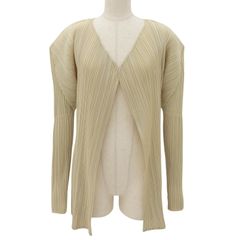 イッセイミヤケ PLEATS PLEASE カーディガン サイズ3 - メルカリ
