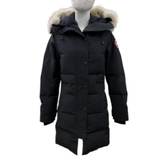 良品☆CANADA GOOSE カナダグース 2302JL MACKENZIE PARKA マッケンジーパーカ ファー・フード付 ダウンコート ブラック S 正規品のサムネイル