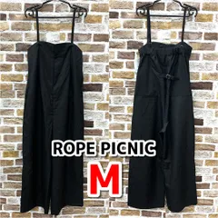 タグ付き未使用品　ROPE PICNIC　ロペピクニック　サロペット　ブラック　サイズ：38　NMO7-013-08のサムネイル