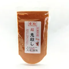 未開封 超鬼殺し 50g 袋入 一味唐辛子 有限会社大祐のサムネイル