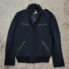 (ヴィンテージボックス)クロエ リーストア 正規品 秋冬 ブルゾン ジャケット イタリア 42 サイズのサムネイル