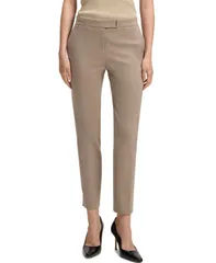 ヒューゴボス レディース ボトムス カジュアルパンツ パンツ Hugo Boss Womens Stretch Punto Milano SlimFit Pants Open Brown ブラウンのサムネイル