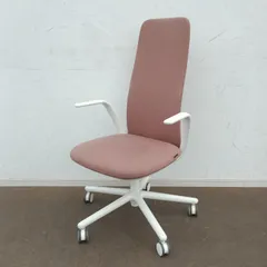 ヘイワース オフィスチェア 肘あり Nia Active Chair SENIAH レッド デスクチェア チェア イス 椅子 中古のサムネイル