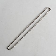 ま*す様 ナバホパール クリップチェーン ネックレス 45cm シルバー925