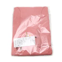 【楠本質店/元住吉】未使用品　天使の綿シフォン　788002-1　バスト86~94　身長154~162　サイズ：L　カラー：なでしこ　コットン100％　ハイネック　長袖　定価6,490円のサムネイル