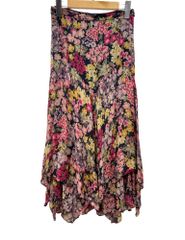 ラルフローレン RalphLauren 現行タグ 花柄 シフォンスカート フラワー