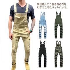 VANSON LEATHERS ダークデニムオーバーオールつなぎ - メルカリ