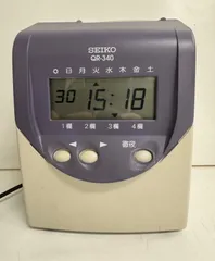 SEIKO QR-340　タイムレコーダーのサムネイル