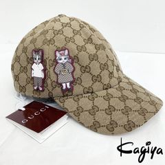 新品未使用 GUCCI グッチ キャップ GG総柄 キャンバス ヒグチユウコ