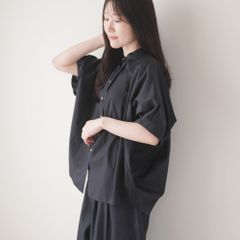 ENFOLD エンフォルドTWO-WAY NECK BLOUSE リネンライク - メルカリ