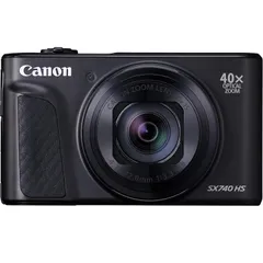 【新品】Canon コンパクトデジタルカメラ PowerShot SX740 HS ブラック 光学40倍ズーム/4K動画/Wi-Fi対応 PSSX740HSBK　デジタルカメラ デジカメのサムネイル