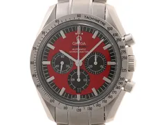 OMEGA オメガ スピードマスター レーシング ミハエル・シューマッハ ザ・レジェンド 3506.61.00 腕時計 ステンレススチール レッド文字盤 自動巻き メンズ【中古】472のサムネイル