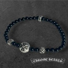 クロムハーツ ベガスBEAD BLK 8mmブレスレットラージブラック