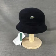 ラコステ シグネチャー 刺繍 バケットハット/サイズ(L)/M127/新品のサムネイル