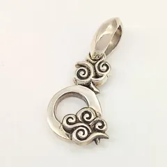 【美品】かすう工房　月に飛雲首飾　ペンダントトップ　SILVER　シルバー925　6.3gのサムネイル