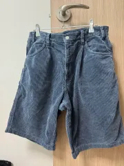 コーデュロイ ハーフパンツ ネイビー thisisneverthat バミューダのサムネイル