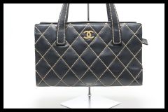 □LOUIS VUITTON ダミエアンフィニ タダオPM レザー トートバッグ ルイ