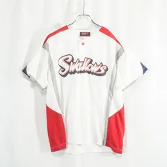 東京ヤクルトスワローズ Swallows ゼット ZETT ユニフォーム 白赤のサムネイル