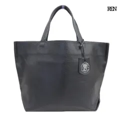 超美品 レン REN FUKURO 豚革 トートバッグ ランチバッグ S ピッグスキン 黒 ブラック 定価13750円のサムネイル