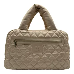 シャネル CHANEL コココクーン ボストンバッグ A47205 13番台 ゴールド ゴールド金具 ラムスキン レディース ボストンバッグのサムネイル