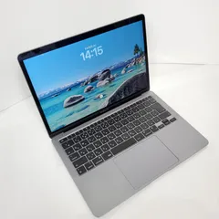 中古美品!Apple MacBook Air (M1,2020) A2337・Apple M1・メモリ8GB・NVMe(SSD)256GB・Tahoe(MacOS)・即使用可能! #002483のサムネイル