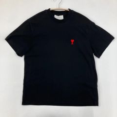 AMI PARIS アミパリス ハート刺繍ロゴ 半袖Tシャツ 男女兼用 - メルカリ