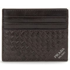 PRADA プラダ 二つ折り財布 レディース ブラック 1MV021 QHH F0002