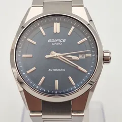 CASIO EDIFICE カシオ エディフィス EFK-110D-2AJF ネイビー 腕時計 自動巻き 稼働品 38mm ほぼ未使用 時計 【12831】のサムネイル