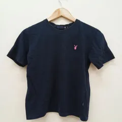 プレイボーイ　PLAYBOY　半袖　Tシャツ　レディース　紺色のサムネイル
