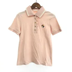 TORYBURCH トリーバーチ 半袖ポロシャツ サイズ:S フリルスリーブ    ピンク レディース / 240001211828のサムネイル