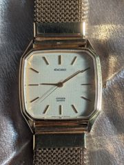 CITIZEN シチズン EXCEED エクシード クォーツ メンズ腕時計 ゴールドカラー スクエア 管理か88