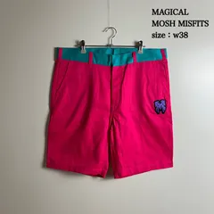 MAGICAL MOSH MISFITS MxMxM crazy work shorts w38 マジカルモッシュミスフィッツ クレイジーパターン ワークハーフパンツ 美品 定番のサムネイル