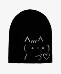 キャットEmoji ビーニー ブラックのサムネイル