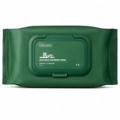 【新品】VTCOSMETICS ブイティ CICA マイルドクレンジングティッシュ 50枚｜韓国コスメ シカリオ ヒアルロン酸 弱酸性 大判シート メイク落とし 時短 | 並行輸入品