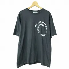 CABARET POVAL キャバレーポバール SideWalk Tee Tシャツ 半袖 灰 チャコールグレー XL のサムネイル