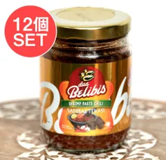 【ケース販売・12個セット】【dua Belibis】Sambal Terasi サンバルトラシ(海老入りチリソース) のサムネイル