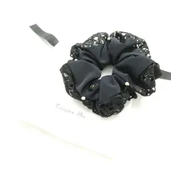 美品 Complex Biz コンプレックスビズ シュシュ ヘアアクセサリー レース パール レディース AD2049 のサムネイル