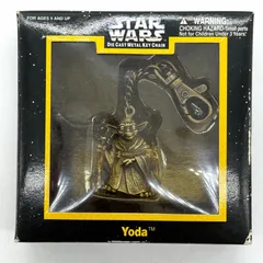 プラコ・トイズ（Placo Toys）製 Star Wars スター・ウォーズ「ヨーダ」ダイキャストメタルキーチェーン コレクション インテリア レトロ 映画のサムネイル