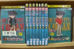 DVD 名探偵コナン Part12　1～10巻(8巻欠品) 計9本set ※ケース無し発送 レンタル落ち ZEE744のサムネイル